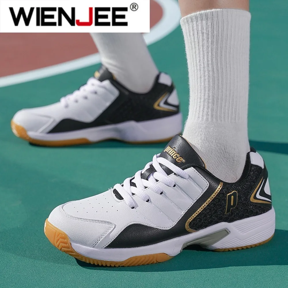 Professional Men Women Leather - Badminton Shoes 评论和价格