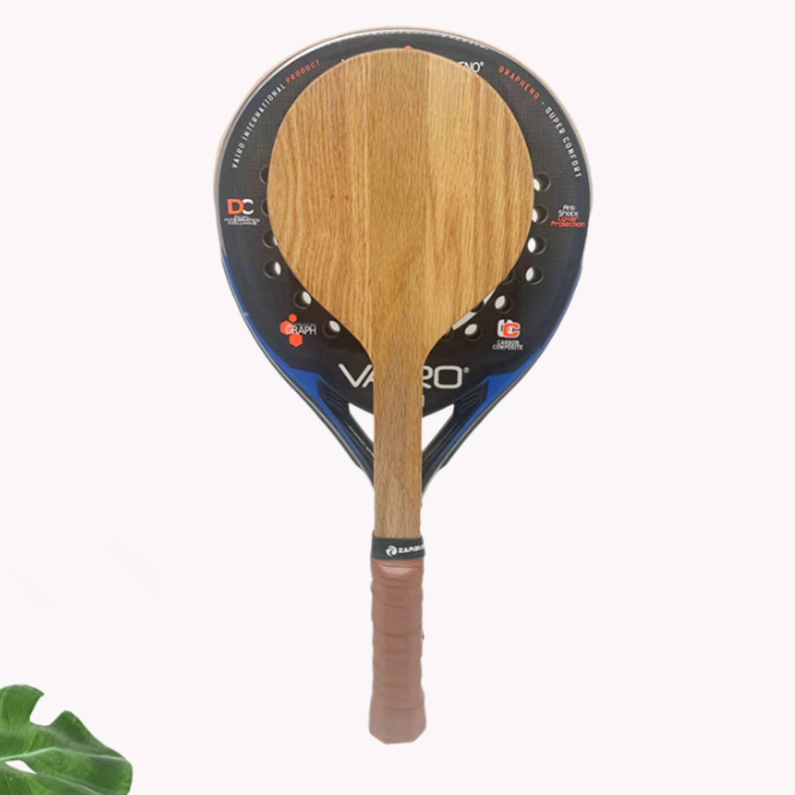 Wood Beach Tennis Racket Beach - Sports Grip 评论和价格