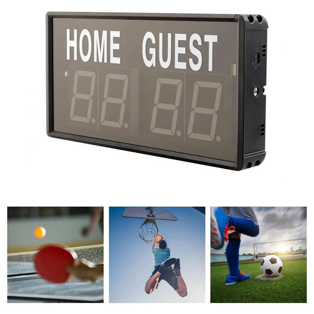 Portable 4 Digit LED Scoreboar - Scoreboard Digital 评论和价格