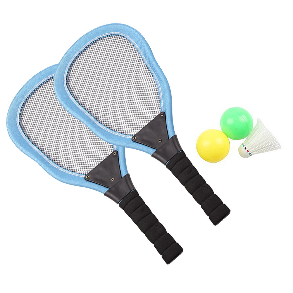 5Pcs Beach Racket Set for Kids - Badminton Racket 评论和价格