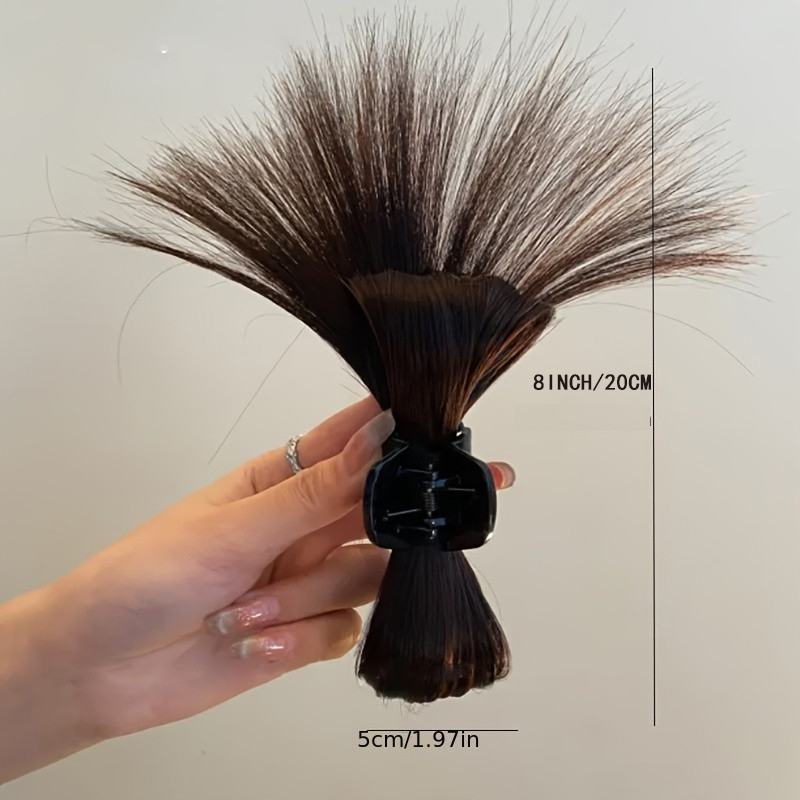 Synthetic  Women Half-tie Hair - Feather Shuttlecock 评论和价格
