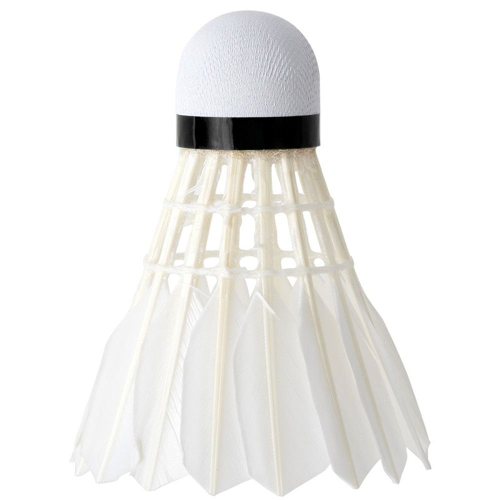 New White Goose Feather Badmin - Feather Shuttlecock 评论和价格